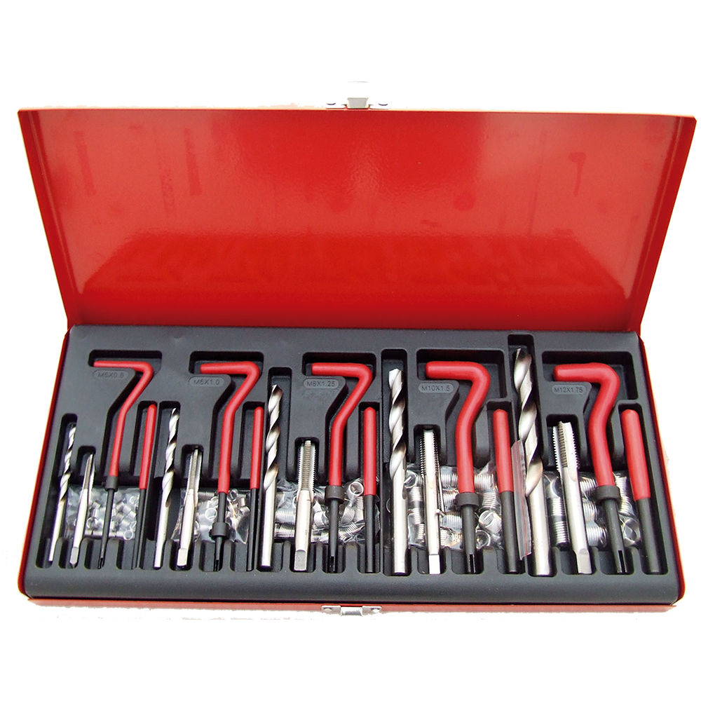 KIT REPARA&Ccedil;&Atilde;O DE ROSCAS COM JOGO DE HELICOIDES - SK1008