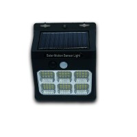 CANDEEIRO LED SOLAR DE PAREDE EXTERIOR